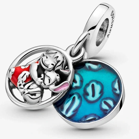 Pandora x Disney Lilo & Stitch Family Dangle Charm - Picture 1 of 4